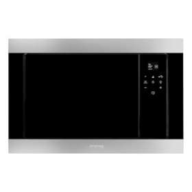Four micro-ondes Grill encastrable 'Classica' - Électronique - 850 W|Smeg france-SMFFMI320X2