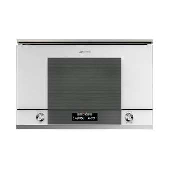 Four micro-ondes encastrable 'Linéa' - Electronique (6 fonctions dont pizza)|Smeg france-SMFMP122B1