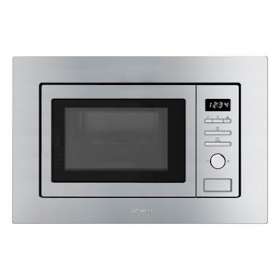 Four micro-ondes Grill encastrable - Électronique - 800 W - 17 litres|Smeg france-SMFFMI017X