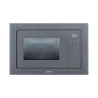 Four micro-ondes Grill encastrable 'Linéa' - Électronique - 850 W|Smeg france-SMFFMI120S2
