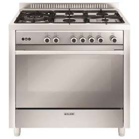 Cuisinière Matrix 90 x 60 cm inox - Matrix - Four tout gaz ventilé catalyse 98 L|Airlux-ALXGX960CQIX