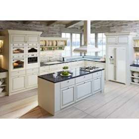 Table gaz 'Cortina' - 70 cm - encastrement standard - manettes laiton|Smeg france-SMFSR775PO