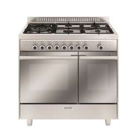 Cuisinière 90 x 60 cm inox - Matrix - Double four électrique catalyse|Airlux-ALXGXD96CVIX