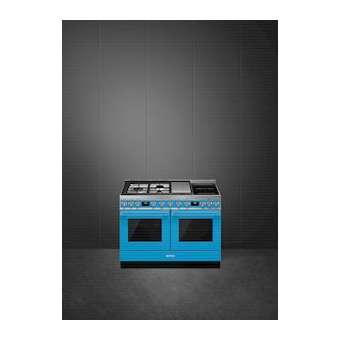 Centre de cuisson 'Portofino' - 120 cm|Smeg france-SMFCPF120IGMPT