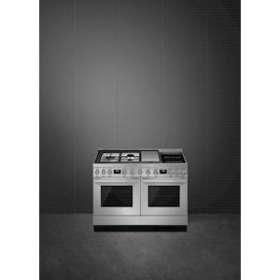 Centre de cuisson 'Portofino' - 120 cm|Smeg france-SMFCPF120IGMPX