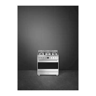 Centre de cuisson 'Esthétique Sinfonia' - 90 cm|Smeg france-SMFC9GMX9-1