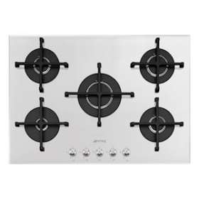 Table gaz 'Linéa' - 75 cm - encastrement standard|Smeg france-SMFPV175B2