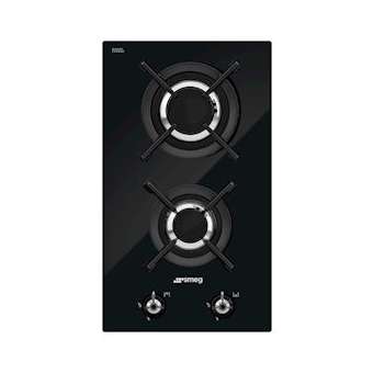 Domino gaz 'Classica' - 30 cm - semi-affleurant - plan en verre céramique|Smeg france-SMFPV332CN