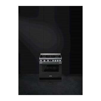 Centre de cuisson 'Portofino' - Pyrolyse - 90 cm|Smeg france-SMFCPF9IPAN