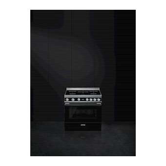 Centre de cuisson 'Portofino' - Pyrolyse - 90 cm|Smeg france-SMFCPF9IPBL