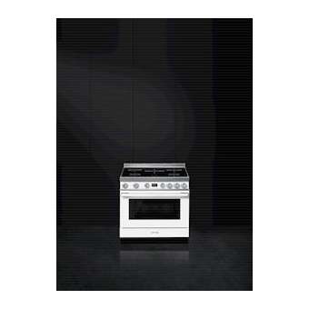 Centre de cuisson 'Portofino' - Pyrolyse - 90 cm|Smeg france-SMFCPF9IPWH
