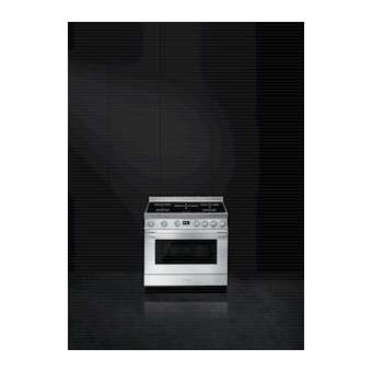 Centre de cuisson 'Portofino' - Pyrolyse - 90 cm|Smeg france-SMFCPF9IPX