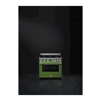 Centre de cuisson 'Portofino' - Pyrolyse - 90 cm|Smeg france-SMFCPF9IPOG