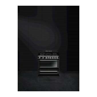 Centre de cuisson 'Victoria' - 90 cm - Plan de cuisson Induction: 5 foyers|Smeg france-SMFTR90IBL9