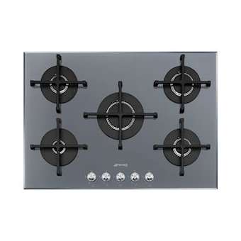 Table gaz 'Linéa' - 75 cm - encastrement standard|Smeg france-SMFPV175S2