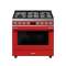Centre de cuisson 'Portofino' 90 cm Plan de cuisson: 6 brûleurs gaz