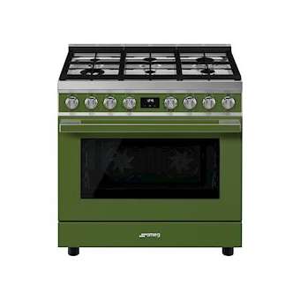 Centre de cuisson 'Portofino' 90 cm Plan de cuisson: 6 brûleurs gaz|Smeg france-SMFCPF9GMOG1