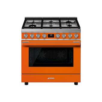 Centre de cuisson 'Portofino' 90 cm Plan de cuisson: 6 brûleurs gaz|Smeg france-SMFCPF9GMOR1