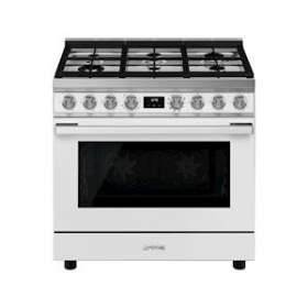 Centre de cuisson 'Portofino' 90 cm Plan de cuisson: 6 brûleurs gaz|Smeg france-SMFCPF9GMWH1