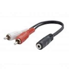Adaptateur 2 RCA M / Jack 3.5mm F - 20cm|Erard-EAD1583