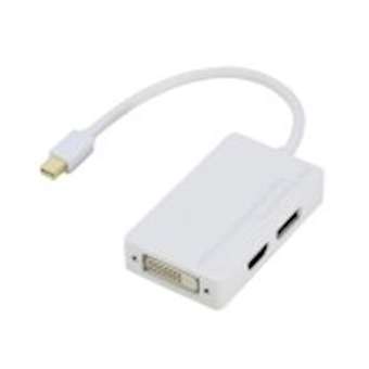 Convertisseur mini DisplayPort 1.1 M vers HDMI A/DVI-D/DP F - plug&play - 0m15|Erard-EAD7814