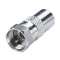 Adaptateur F M/ TV 9.52 mm M - nickel|Erard-EAD5745