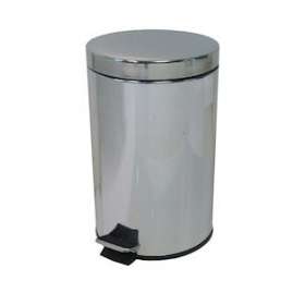 COLLECTEUR à pédale 12L inox miroir|JVD-JVD899437