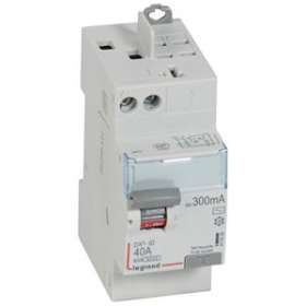 Interrupteur différentiel DX³-ID haut vis/haut auto 2P 230V~ 40A AC 300mA -2 mod|Legrand-LEG411635