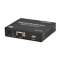 Extendeur VGA + audio + fonction KVM sur IP - by-pass - 1920x1200p - 120 m