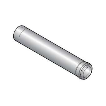 Rallonge concentrique PPS D 80/125 mm, long. 500 mm|De Dietrich-DDQ84887527