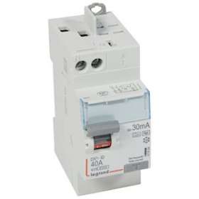 Interrupteur différentiel DX³-ID haut vis/haut auto 2P 230V~ 40A F 30mA - 2 mod|Legrand-LEG411644