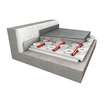 Rotherm ICE 26 - Dalle à plot PSE - ép. 26 - R 0,75 m².K/W - S 1,08 m²|Roth france-OTH1409011300