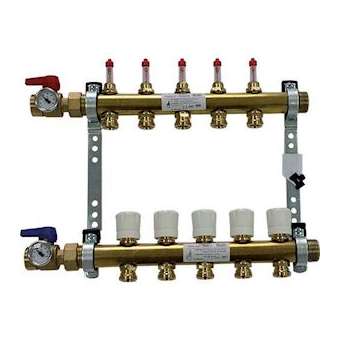 COLLECTEUR PRE-MONTE HX-D 5 CIRCUITS|Roth france-OTH1409030505