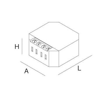 RISE & FALL: GRADATEUR DALI PCU NUMÉRIQUE POUR BOUTON POUSSOIR|Novalux-NLX18908.99