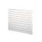 Fassane EC H double, Blanc RAL 9016, 1497W, H 592 mm / L 1400 mm