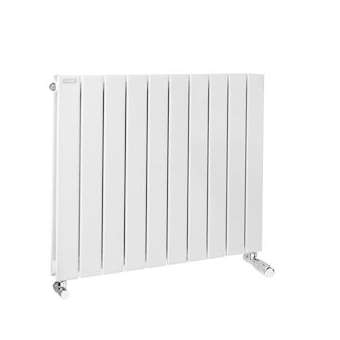 Fassane EC vert. double, Blanc RAL 9016, 702W, H 600 mm / L 666 mm|Acova-ACAHXD060067