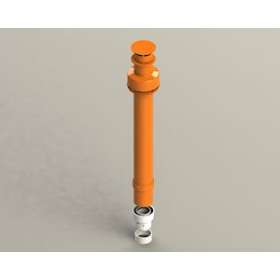 Kit ventouse v - terminal ocre|Atlantic PAC et Chaudières-AEN074296