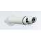 Kit ventouse h reno condens en 60/100 - nez blanc