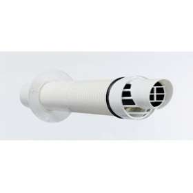 Kit ventouse h reno condens en 60/100 - nez blanc|Atlantic PAC et Chaudières-AEN074226