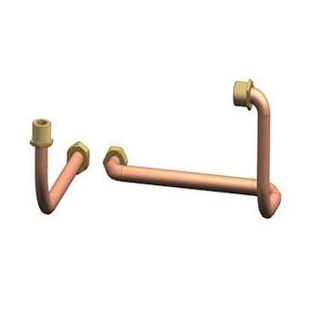 Kit tubulures internes pour vanne 3 voies externe sur chaudière AGC|De Dietrich-DDQ100017390