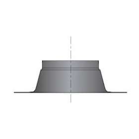 Solin pour toit plat D 350 mm|De Dietrich-DDQ46158