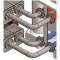 Kit de 2 coudes isolés pour raccordement hydraulique