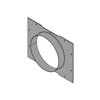 Plaque de raccordement emb. D 400 pour chaudière GT 530-14 - GT 530-20|De Dietrich-DDQ80080536