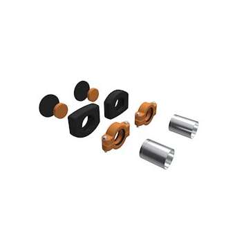 Jeu de 2 bouchons pour collecteur avec IX 245|De Dietrich-DDQ7694136