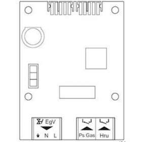 Platine SCB-09 - Control étanchéité gaz|De Dietrich-DDQ7663076