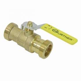 ROBINET D'ARRET DN20 POIGNEE.J Male G1' - 500mb sans patte|Gurtner-GUR24001