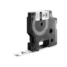 Ruban Vinyle coloré 12 mm x 5,5 m Noir/Blanc|NWL France-DYM18444