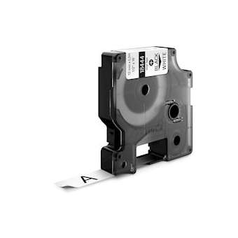 Ruban Vinyle coloré 12 mm x 5,5 m Noir/Blanc|NWL France-DYM18444