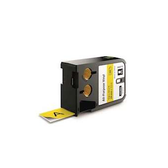DY XTL ruban permanent en vinyle 24MM noir/jaune|NWL France-DYM1868773