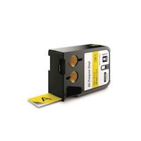DY XTL ruban permanent en vinyle 24MM noir/jaune|NWL France-DYM1868773